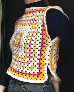 Top croșetat