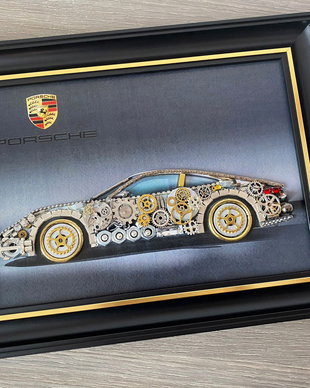 Masina model Porsche Cod M 595, Cadouri zile de nastere, Cadouri unicat, Cadouri pentru prieteni
