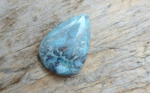 Cabochon larimar, 30x22 mm