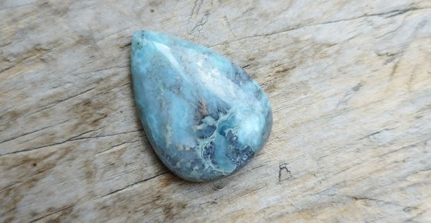 Cabochon larimar, 30x22 mm