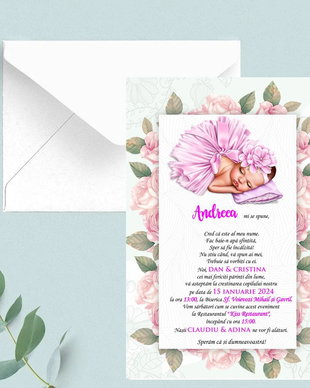 Invitatie botez PM71