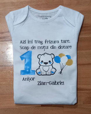 Body bebe personalizat
