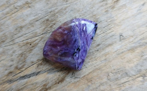 Cabochon charoit, 24x20 mm