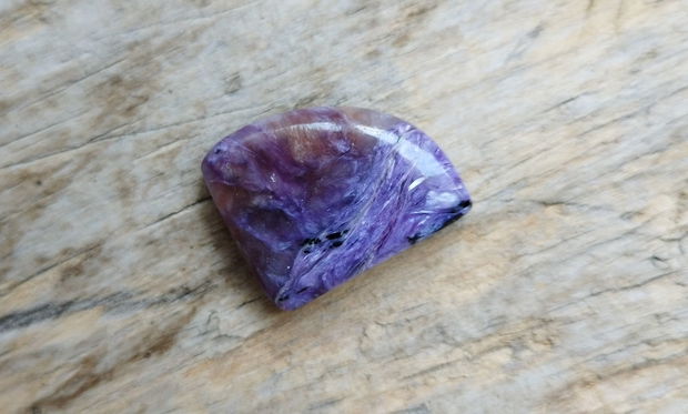 Cabochon charoit, 24x20 mm