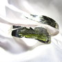 Bratara statement argint si moldavit brut "Floare cu frunze", reglabila