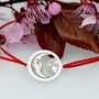 Bratara Banut / Charm 1.6 Cm / Argint - Soare Si Luna
