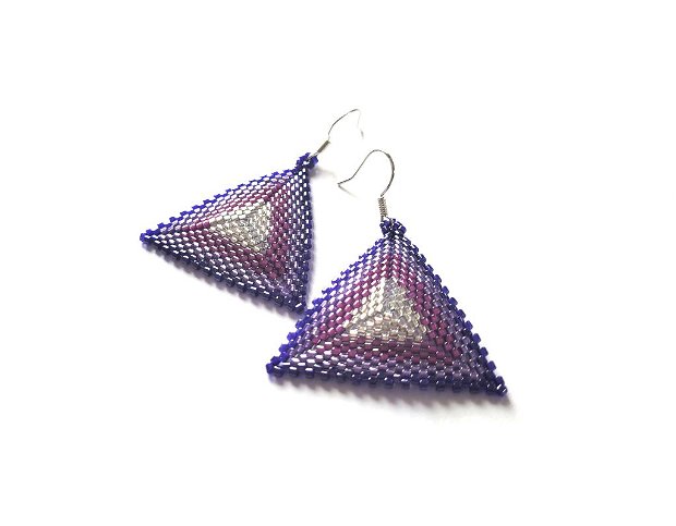 Cercei triunghiuri #4