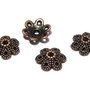 Capacel metalic, cupru, 9x3 mm