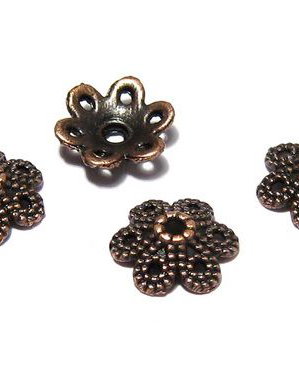 Capacel metalic, cupru, 9x3 mm