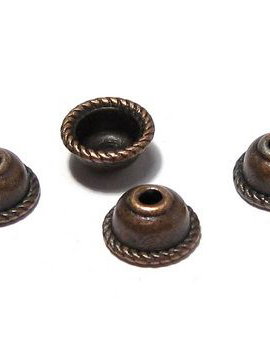 Capacel metalic, cupru, 8x4 mm