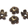 Capacel metalic, bronz, 6.5x2 mm