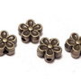 Margele din metal, bronz, 7x3.5 mm