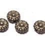 Margele din metal, bronz, 7.5x3.5 mm