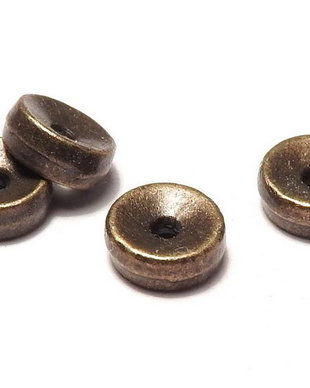 Distantier metalic, bronz, 5x2 mm