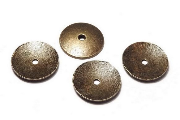Capacel metalic, bronz, 15x1 mm