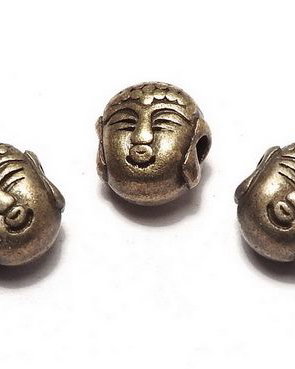 Margele din metal, bronz, 8x7 mm