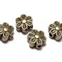 Margele din metal, bronz, 6.5x4.5 mm