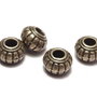Distantier metalic, bronz, 6x4.5 mm