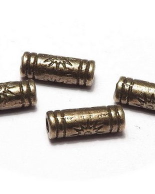 Margele din metal, bronz, 9.8x3.5 mm