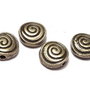 Margele din metal, bronz, 8x4 mm