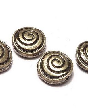 Margele din metal, bronz, 8x4 mm