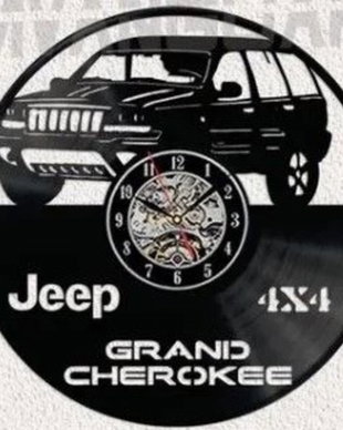 "Jeep Wrangler Grand Cheroke"- ceas de perete