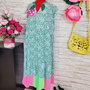 Rochie cu puțin verde