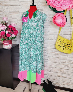 Rochie cu puțin verde