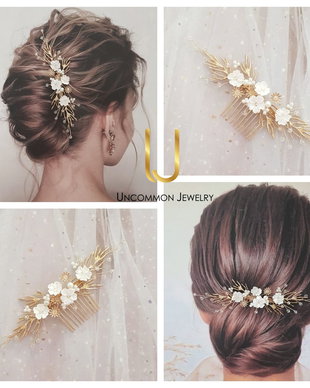 AURA Gold- Pieptan auriu