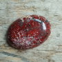 Cabohon jasp rosu, 30x22 mm