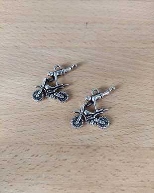 Pandantiv motocicleta - 29x23mm
