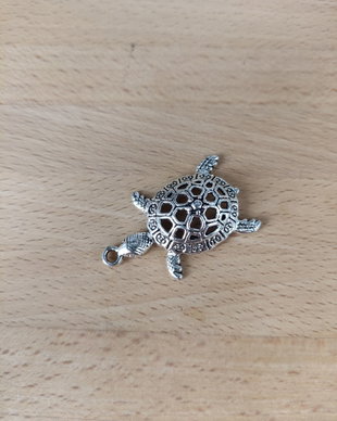 Pandantiv broască țestoasă - 40x26mm