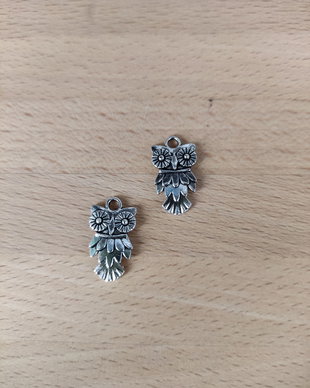 Pandantiv bufnita - 19x11mm