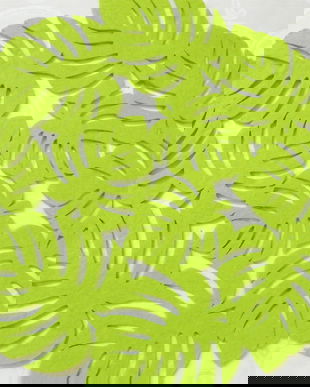 Set 2 mileuri frunze din pasla