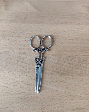 Pandantiv foarfec - 60x24mm