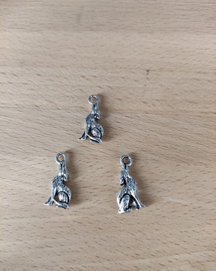 Pandantiv lup - 21x10mm