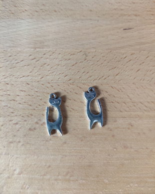 Pandantiv pisica - 23x9mm