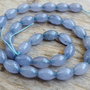 Margele tubulet, agate, 12x8 mm