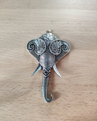 Pandantiv elefant - 85x50mm