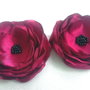 set brose flori visinii satinate