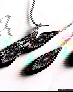 set bijuterii lemn 42836