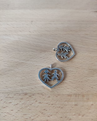 Pandantiv ''love'' - 22x23mm