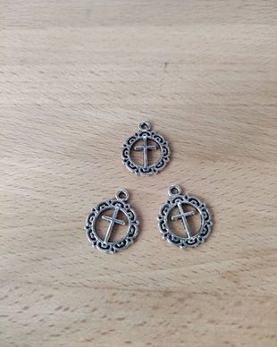 Pandantiv cruce - 21x17mm