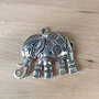 Pandantiv elefant - 58x48mm