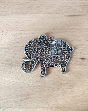 Pandantiv elefant - 56x45mm