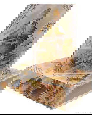 Set doua cutii pentru carti cu pasarele