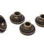 Capacel metalic, bronz, 8x4 mm