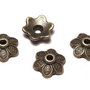 Capacel metalic, bronz, 9x3 mm