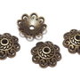 Capacel metalic, bronz, 13.5x3 mm