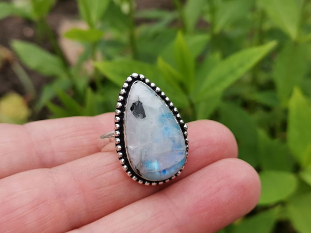 Inel moonstone